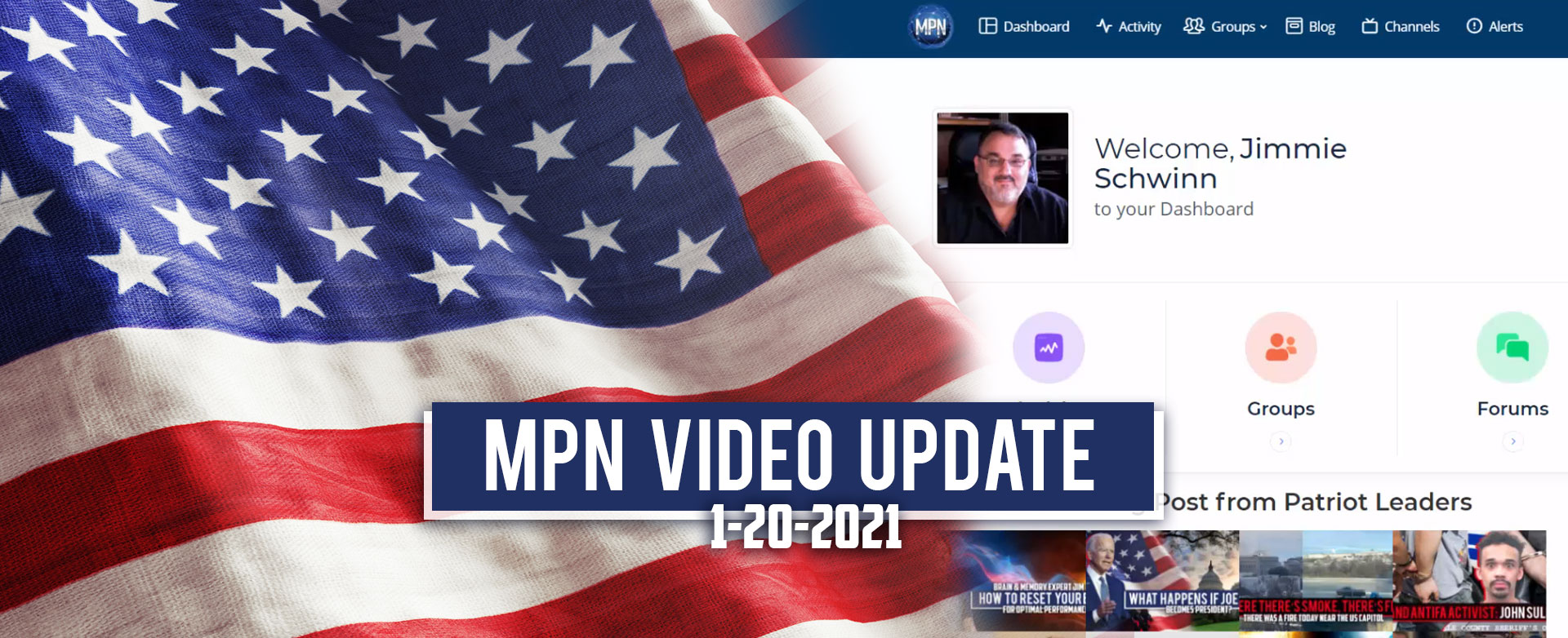 MyPatriotsNetwork-MPN Video Update 1-20-2021