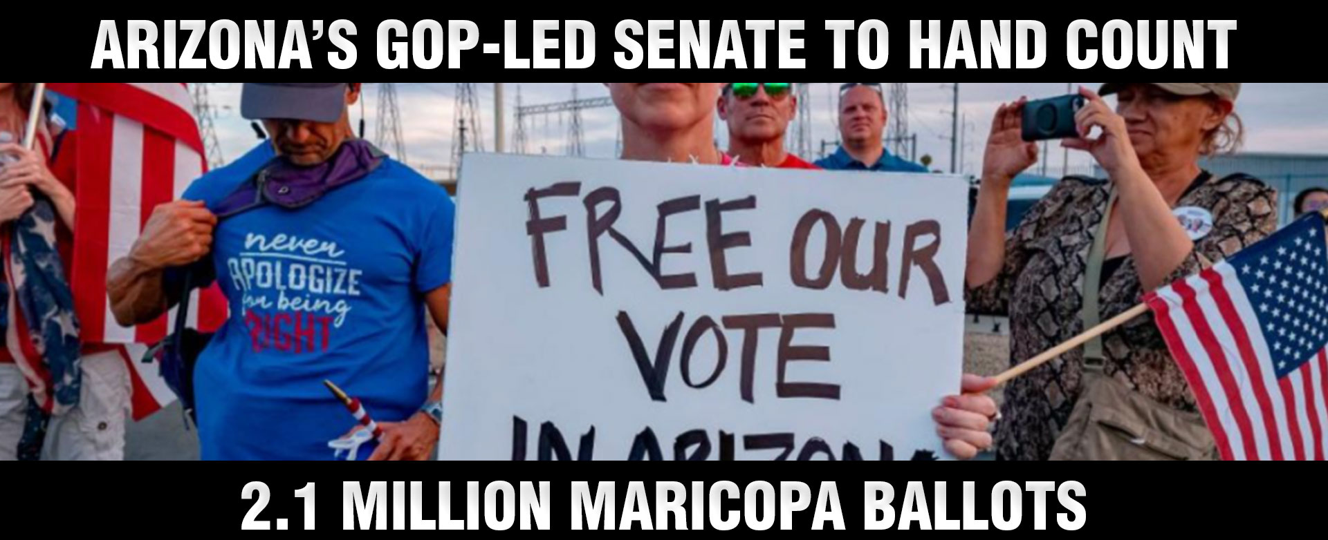MyPatriotsNetwork-Arizona’s GOP-Led Senate To Hand Count 2.1 Million Maricopa Ballots In 2020 Presidential Race