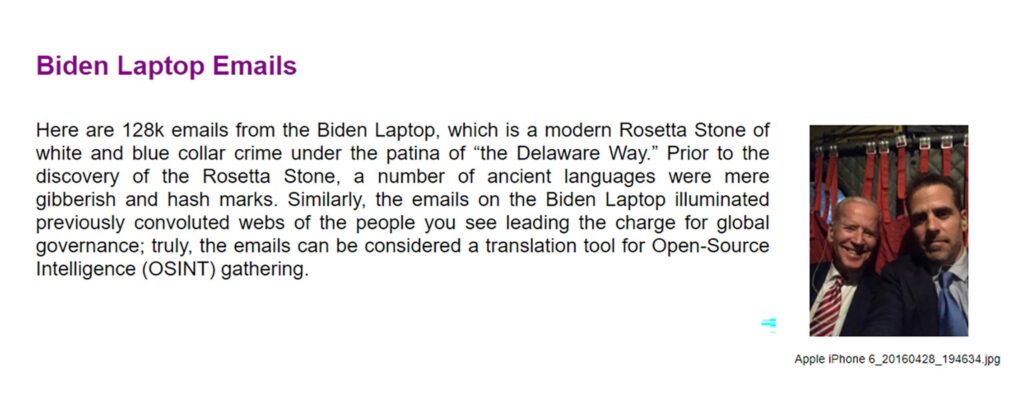 MyPatriotsNetwork-Garrett Ziegler Releases Search Engine For Hunter Biden Laptop Emails!