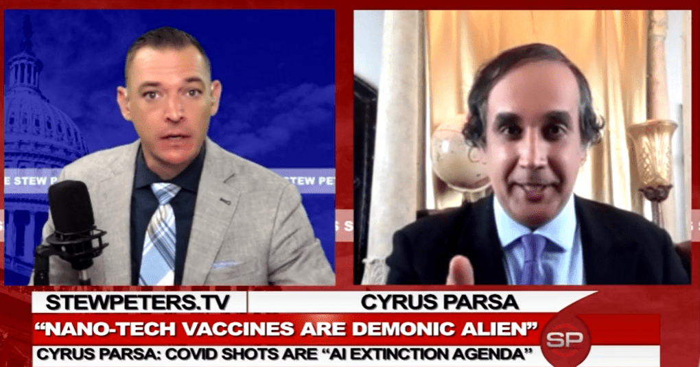MyPatriotsNetwork-Cyrus Parsa, The AI Organization Founder: “Nano-Tech Vaccines Are Extinction Agenda”