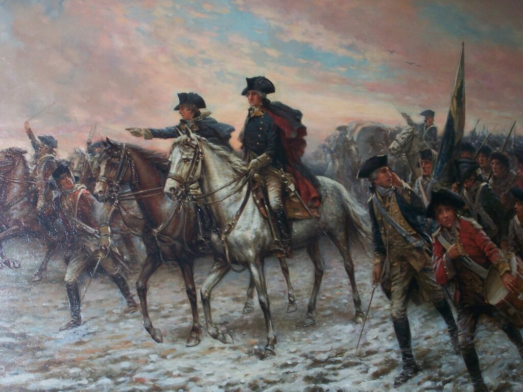 george-washington-leading-continental-army