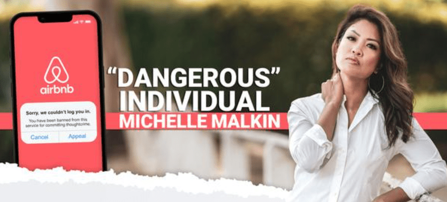 MyPatriotsNetwork-Michelle Malkin Gets Canceled By Airbnb? WTF?