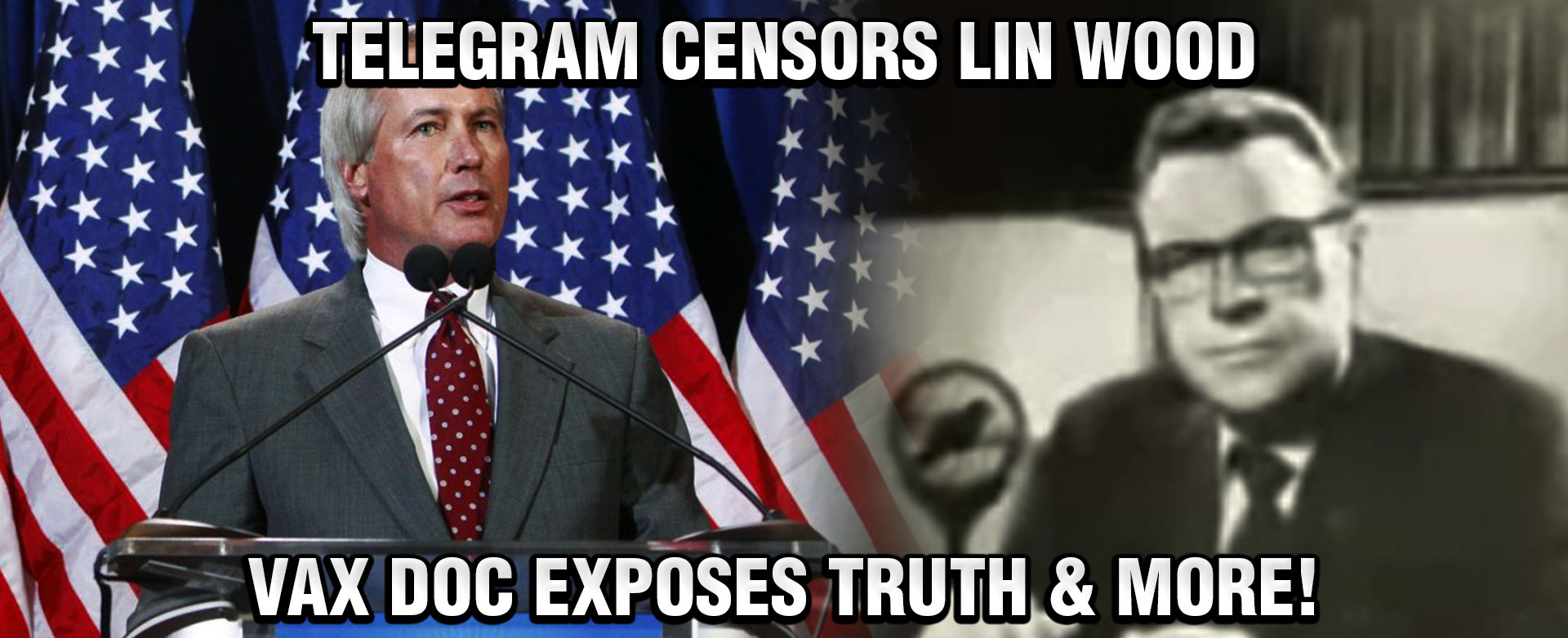 MyPatriotsNetwork-Telegram Censors Lin Wood, Vax Doc Exposes Truth & More! March 26 2021 Update