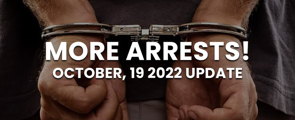 MyPatriotsNetwork-More Arrests! – October 19, 2022