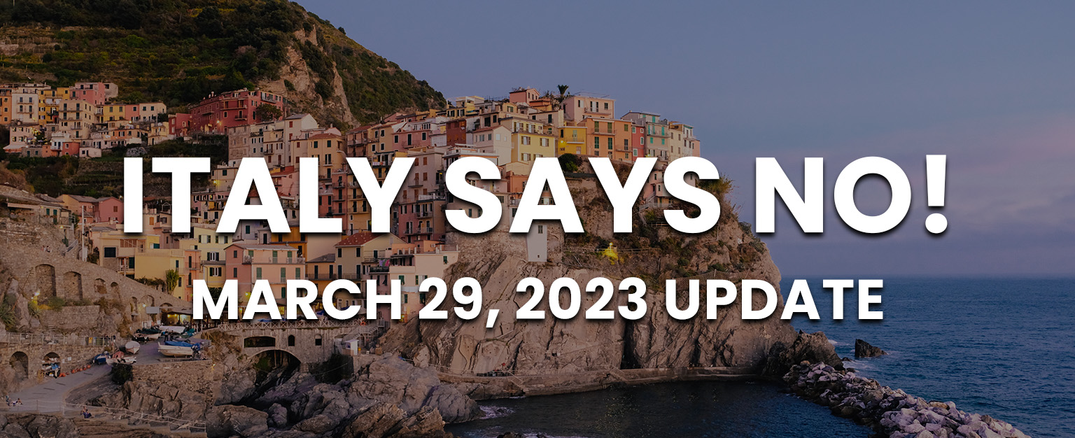 MyPatriotsNetwork-Italy Says No! – March 29, 2023