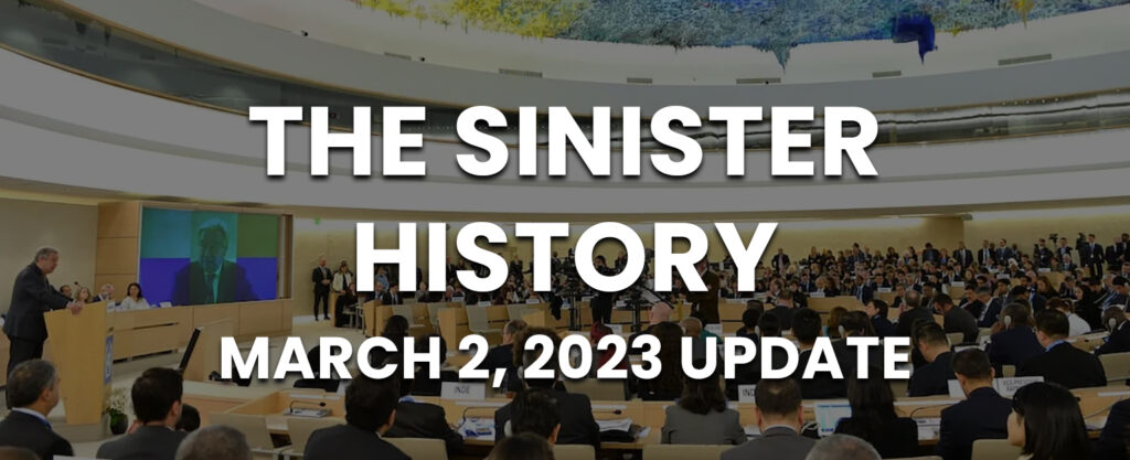 MyPatriotsNetwork-The Sinister History – March 2, 2023