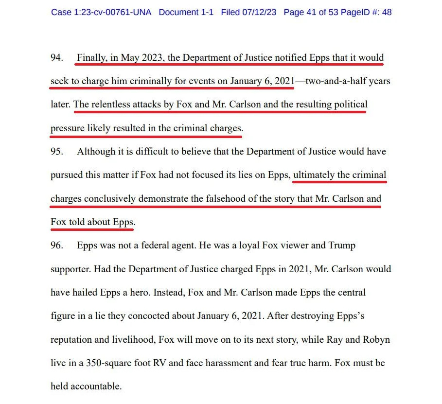 Hilarious Lawsuit Claims Ray Epps was Coerced by the DOJ