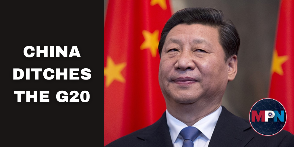 Xi Jinping a no-show at G20 summit