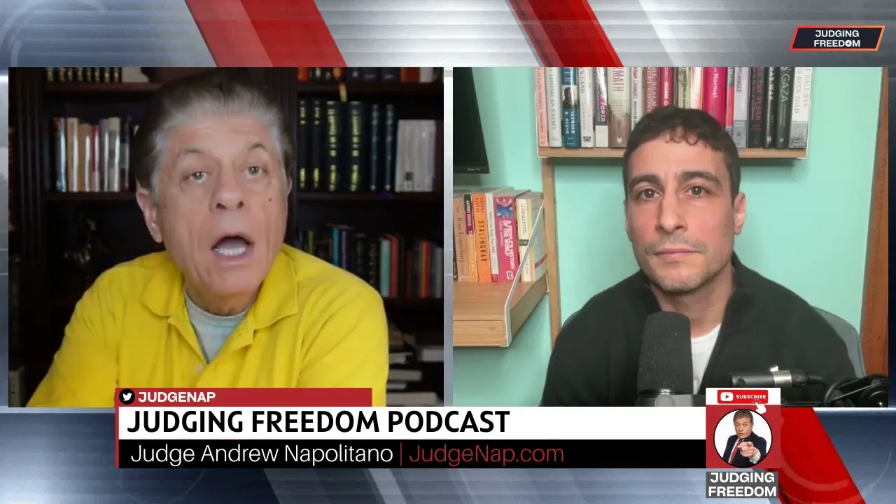 Judge Napolitano - Judging Freedom discusses public sentiment before and after October 7th