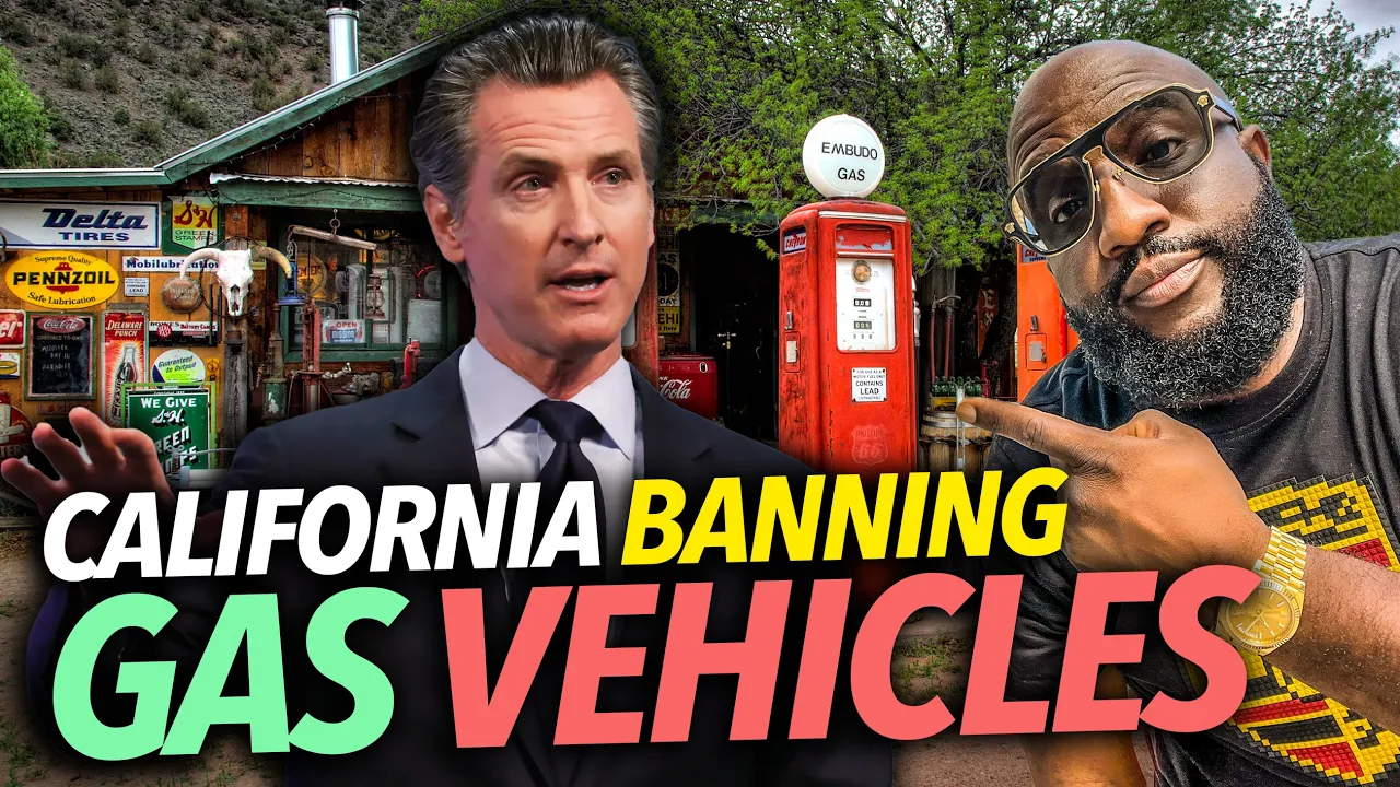 Anton Daniels about califiornia governor gavin newsom banning gas vehicles