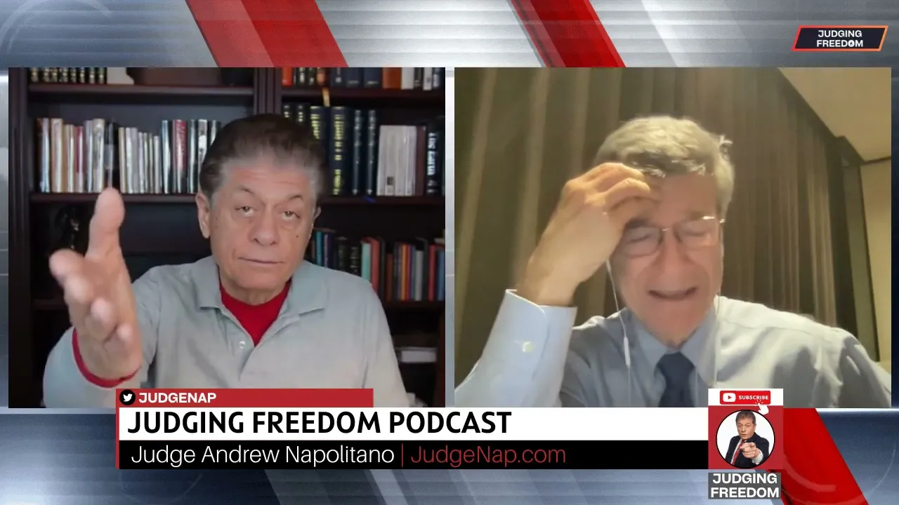 judge napolitano judging freedom channel reacts to secretary Blinken