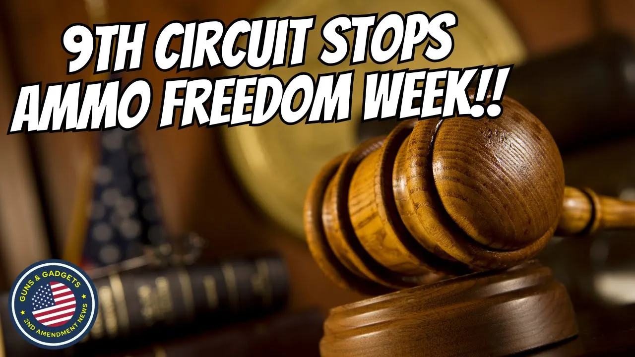 Guns & Gadgets 2nd Amendment News talks about a circuit court ending Ammo Freedom Week