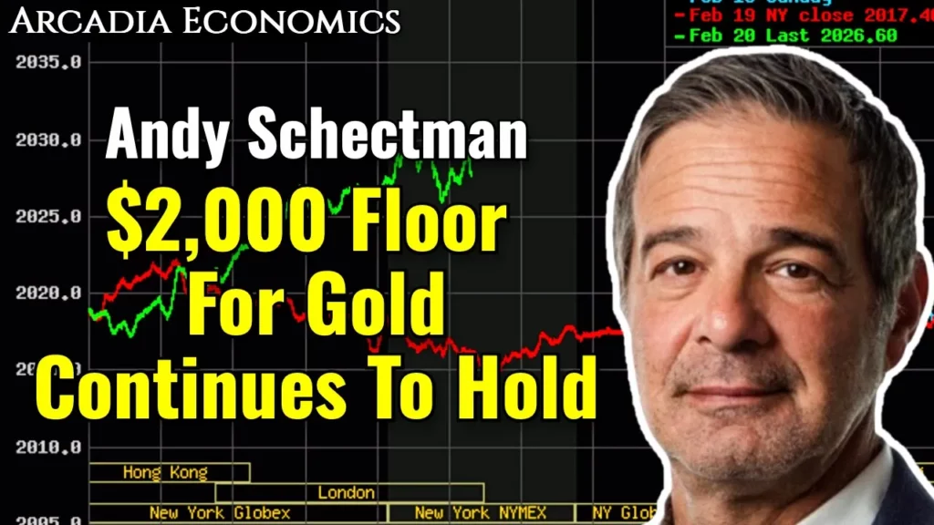 Arcadia Economics discusses andy schectman's 2000 floor for god continuing to hold