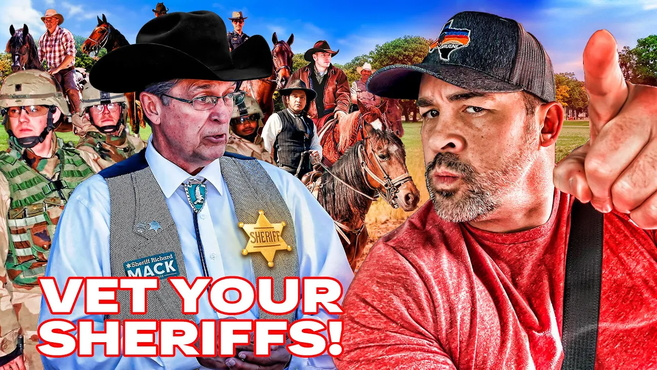 David Nino Rodriguez talks about if you can trust your sheriff or if its time to vett your sheriff with sheriff richard mack