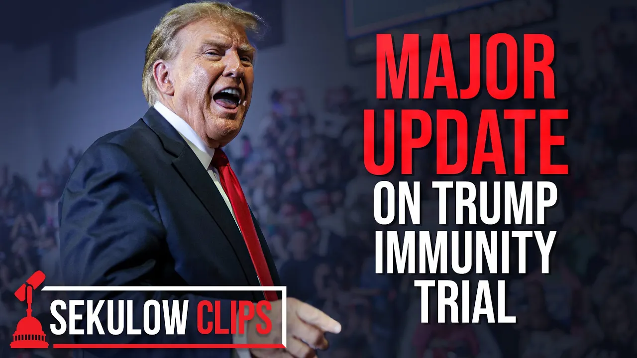OfficialACLJ talks about a major update regarding trumps immunity trial