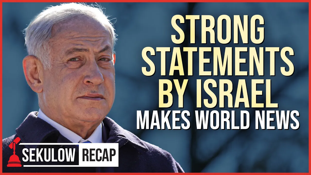 OfficialACLJ talks about netanyahu giving a critical middle east update