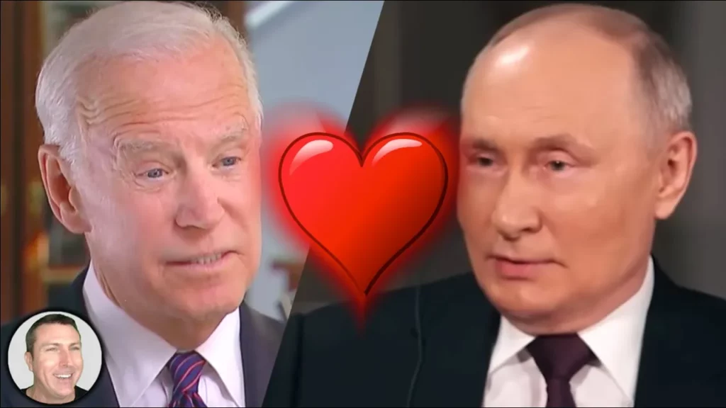 Mark Dice talks about putin endorsing joe biden for president