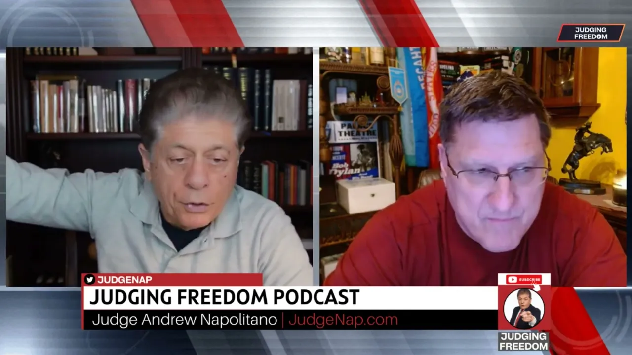 The Judge Napolitano – Judging Freedom channel takes a reflection on duty with scott ritter