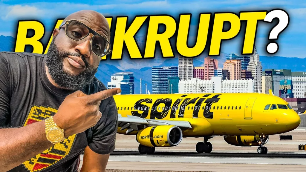 The Millionaire Morning Show w/ Anton Daniels talks about spirit airlines trending towards bankruptcy