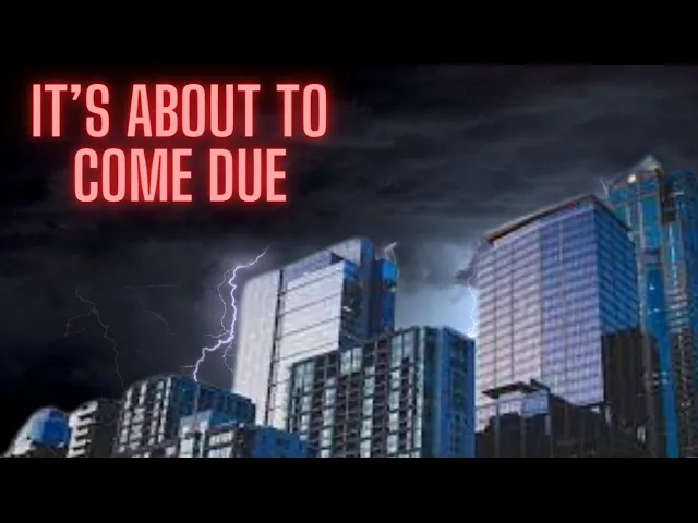 The Economic Ninja talks about commercial real estate trouble that can trigger a crash