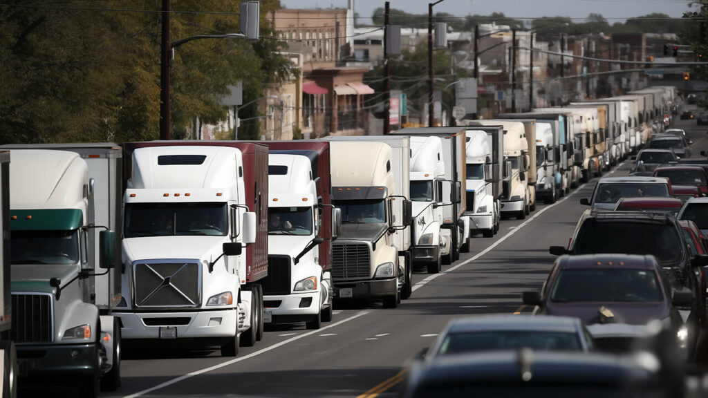 The David Knight Show talks about a possible trucker nyc boycott