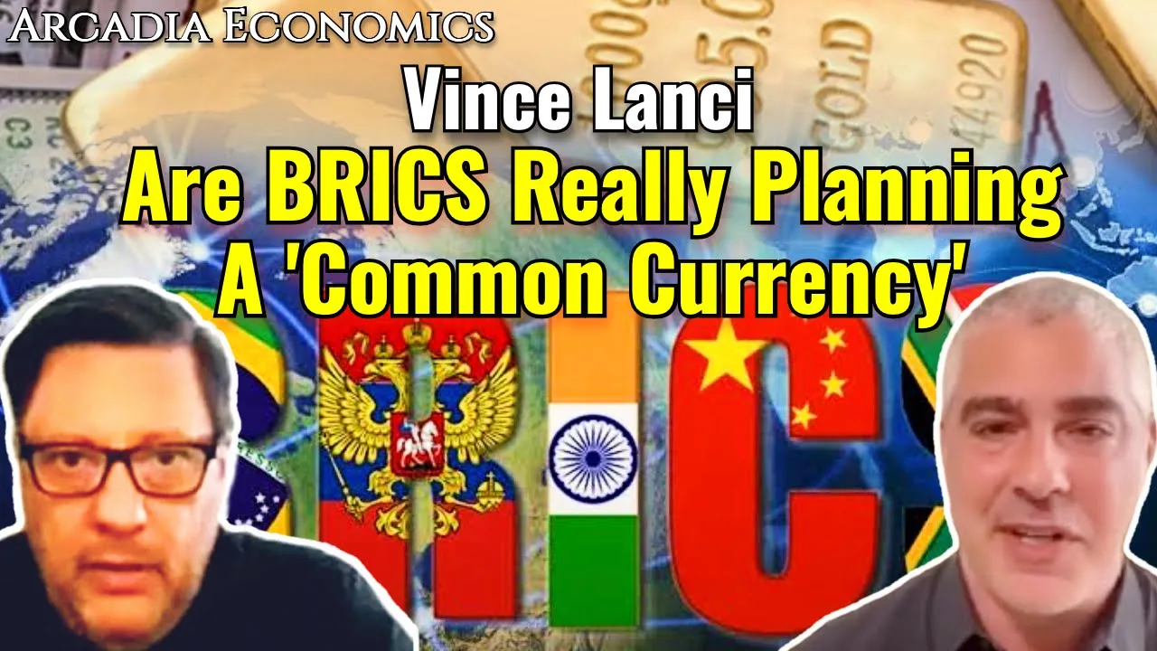 Arcadia Economics talks about vince lanci really planning a common currency