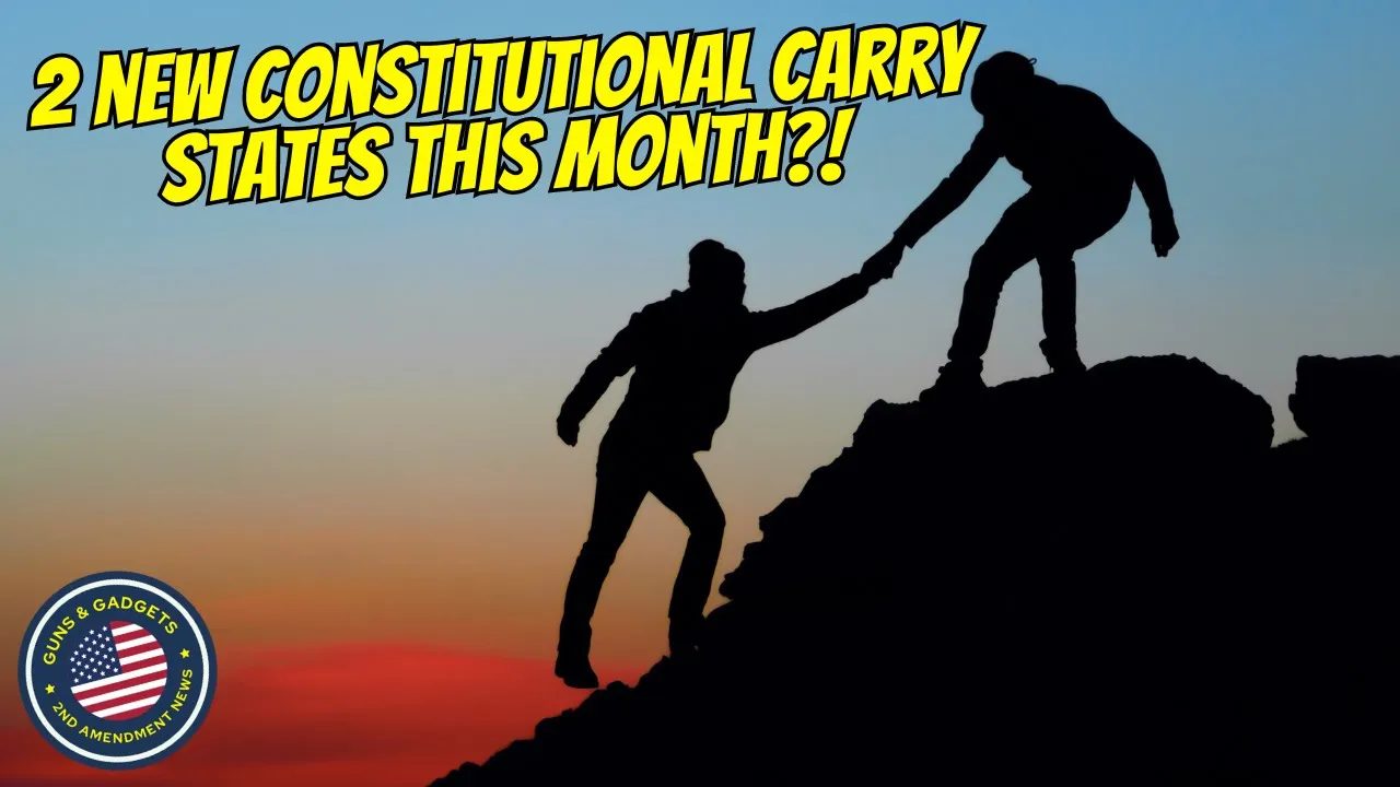 Guns & Gadgets 2nd Amendment News talks about a new constitutional carry state this month