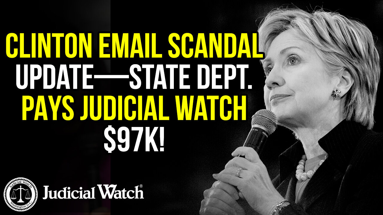 Judicial Watch talks about the clinton email scandal and updates about it