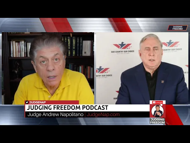 Judge Napolitano - Judging Freedom channel talks with douglas macgregor