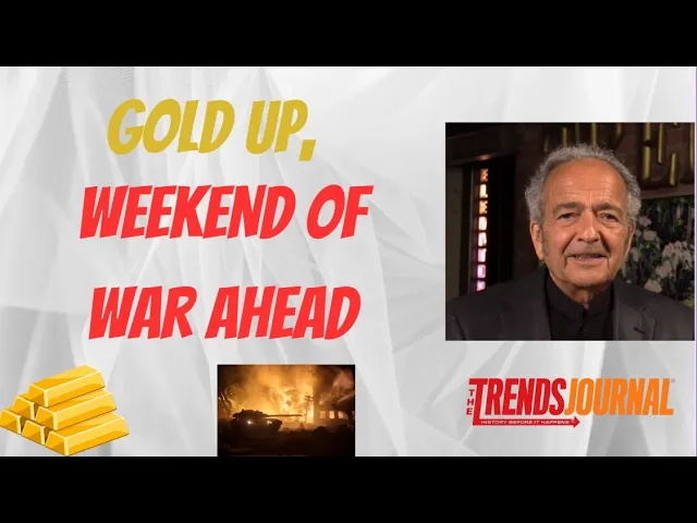 Gerald Celente talks about gold continuing to spike