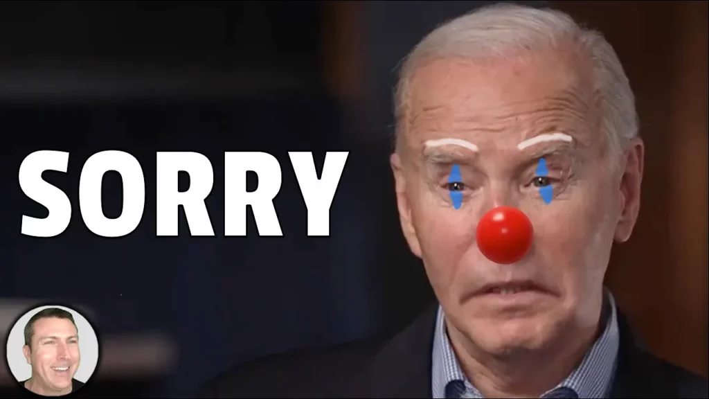 Mark Dice talks about Joe Biden apologizing