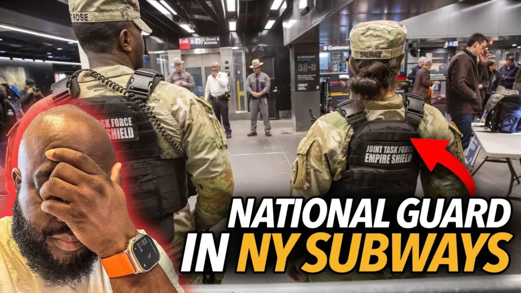 The Millionaire Morning Show w/ Anton Daniels talks about how national guard have been deployed to help new york subways