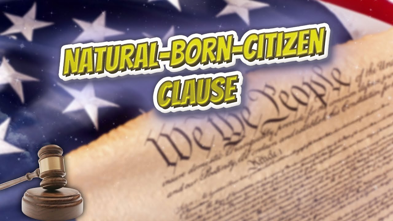 SettingBrushFires channel talks about a natural born citizen