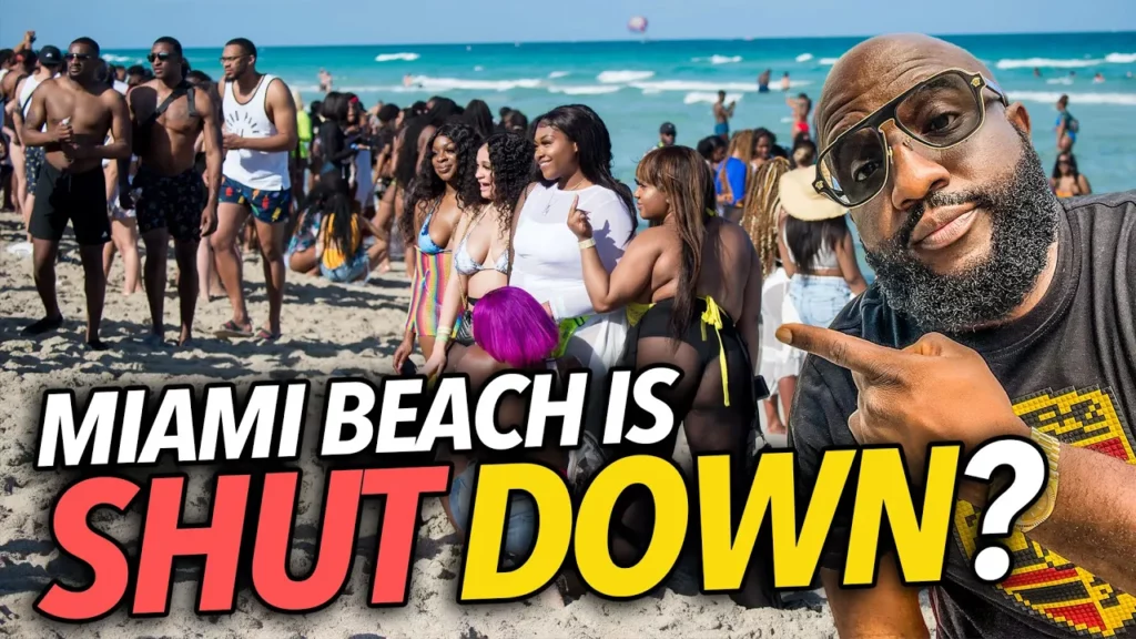 The Millionaire Morning Show w/ Anton Daniels talks about police shutting down miami beach during spring break