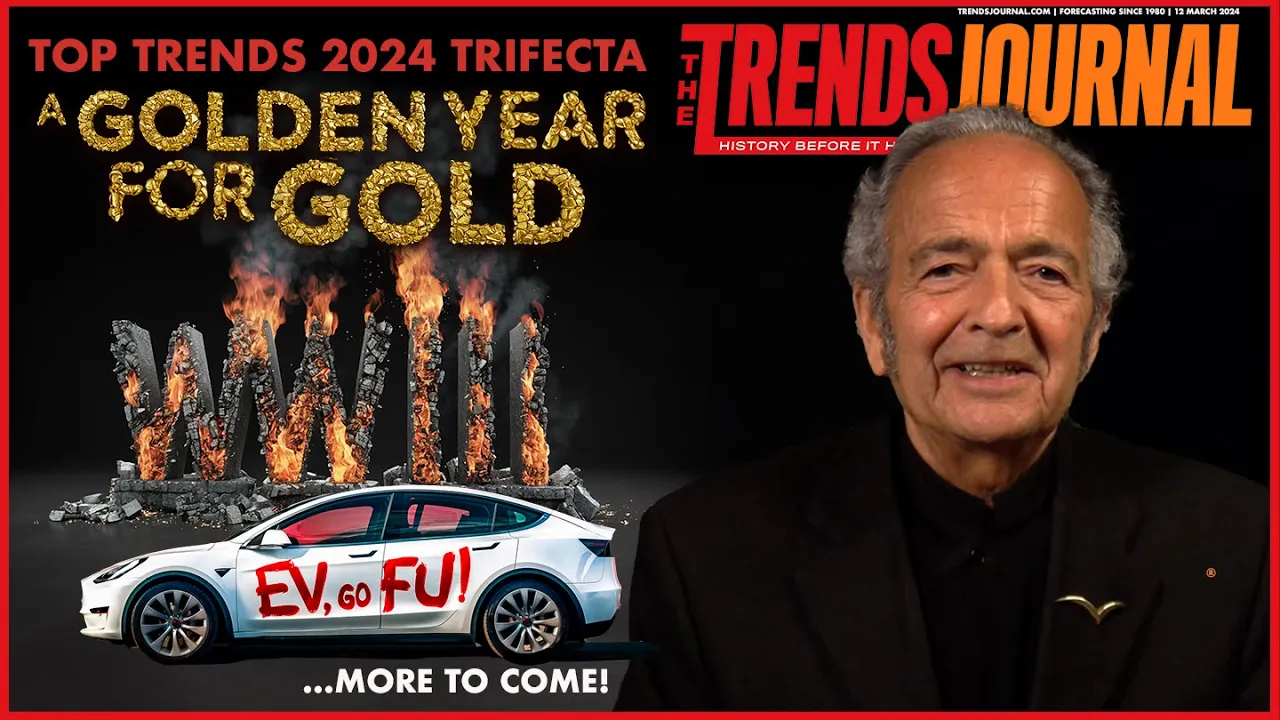 Gerald Celente talks top trends in 2024 on trends journal