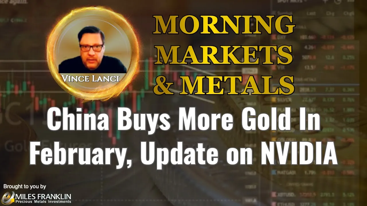 Arcadia Economics talks about china buying more gold in February
