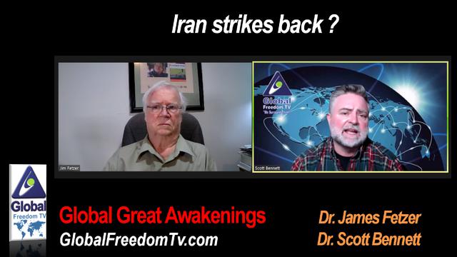 Scott Bennett with dr. james fetzer talks about iran striking back