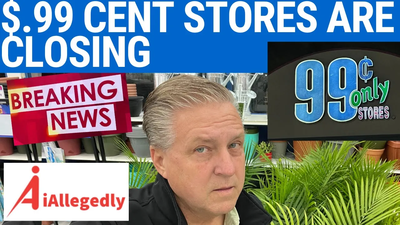 I Allegedly talks about the 99 cent store going out of business entirely