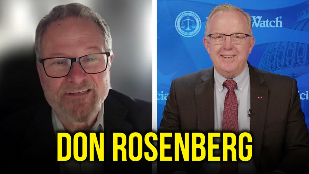 Judicial Watch talks about the advocating for victims with don rosenberg