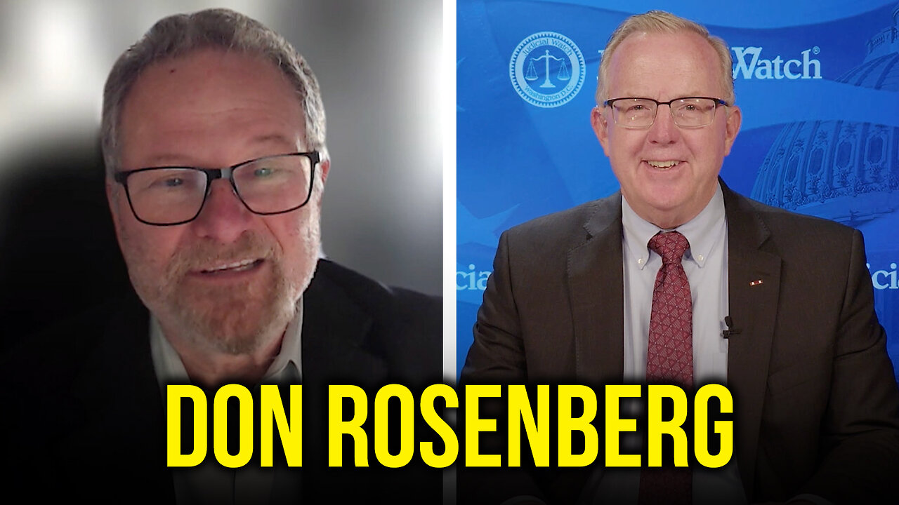 Judicial Watch talks about the advocating for victims with don rosenberg