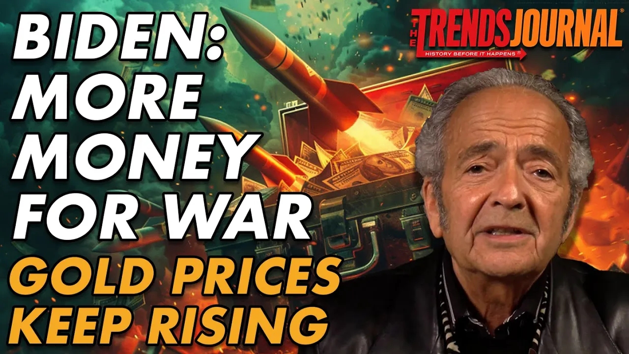 Gerald Celente talks about biden more getting more money for war
