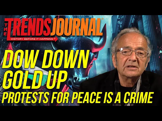 Gerald Celente on trends journal talks about protests for peace