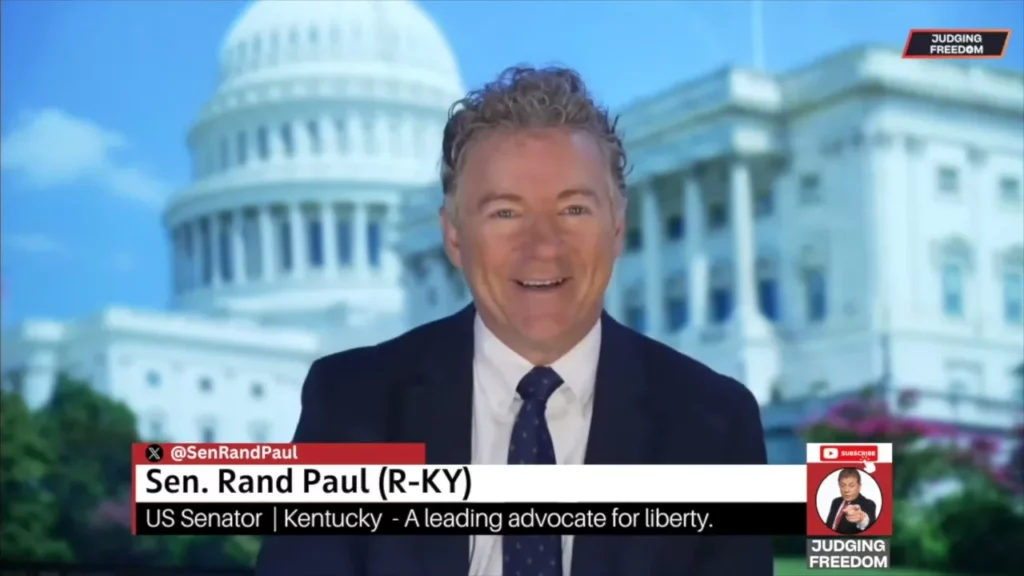 Judge Napolitano – Judging Freedom talks about recent highlights with senator rand paul