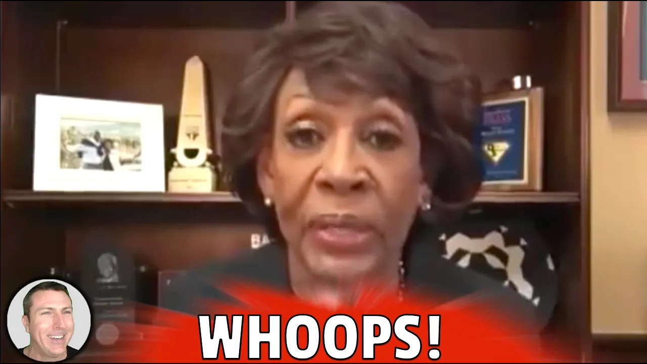 Mark Dice talks about how maxine waters accidentally reveals a popular scam