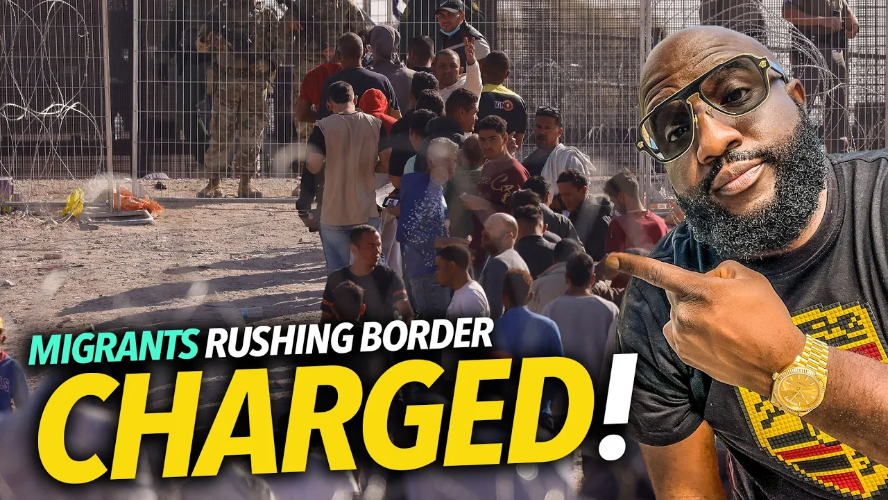 The Millionaire Morning Show w/ Anton Daniels talks about how over 200 migrants were arrested storming the border