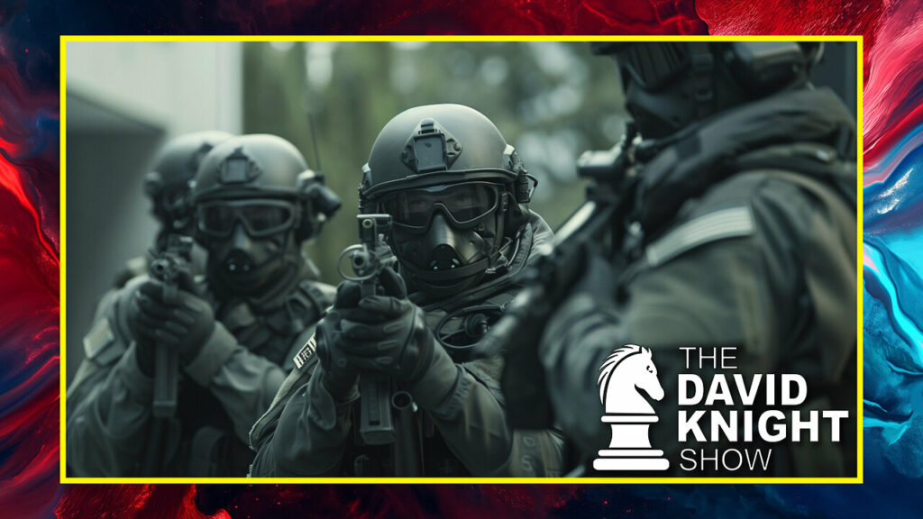 The David Knight Show talks about the swat team swatting over apples location services