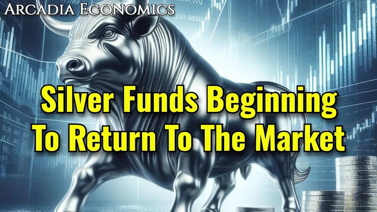 Arcadia Economics talks about how silver funds are beginning to return to the market