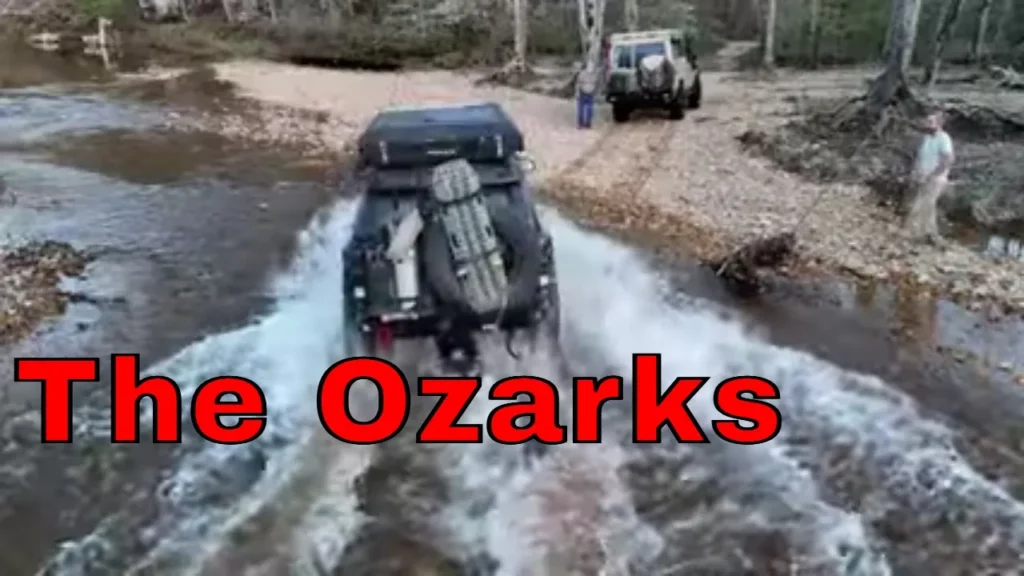 JailBreak Overlander takes his 4runner out intro the ozarks