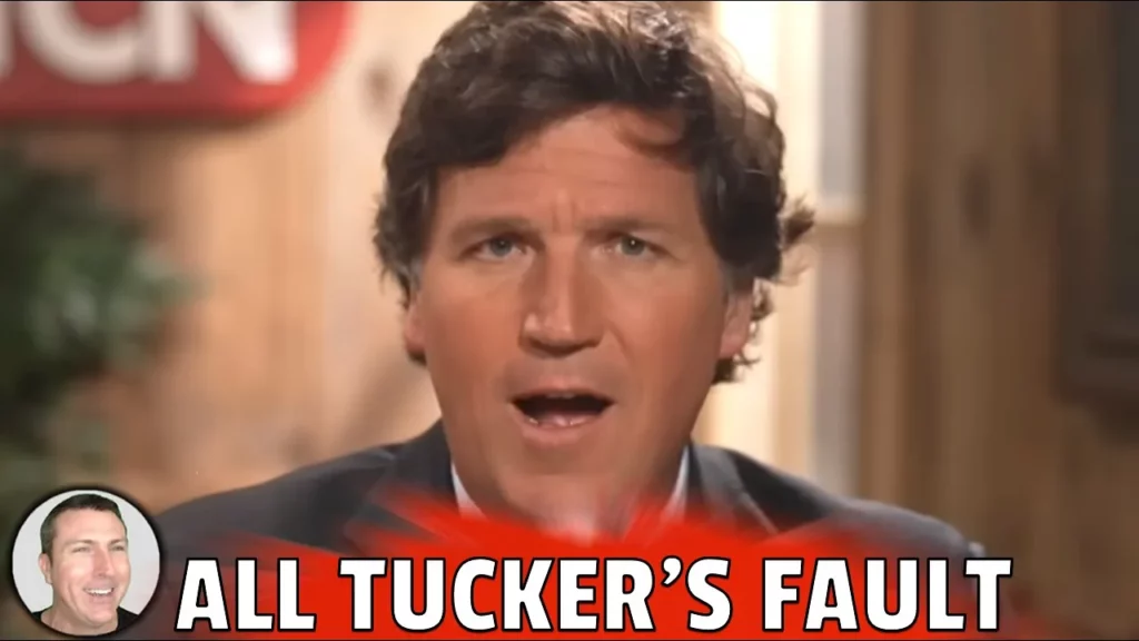 Mark Dice talks about how tucker carlson is blammed for it all