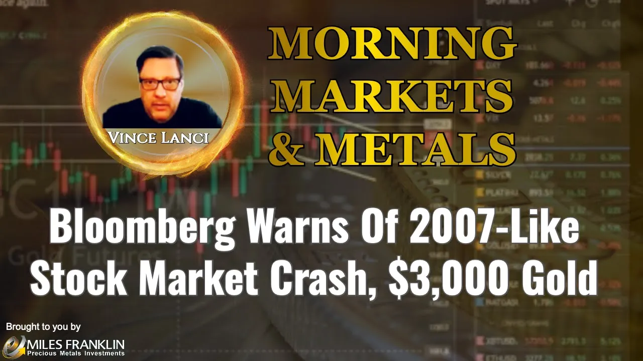 vince lanci talks morning metals & markets on Arcadia Economics